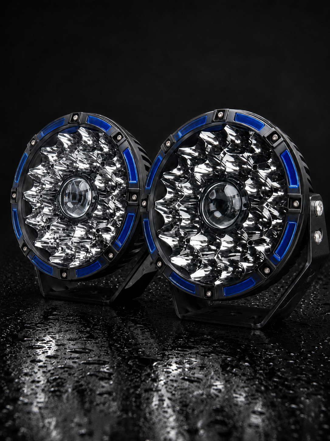 Лазерные фары Legend One Premium 9″ 132 Вт комплект 2штТяжелая Техника — фото 2