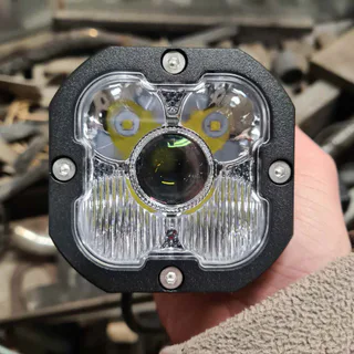 Лазерные фары Ground Zero Mini Quad 3 дюйма, фотография 5: миниатюра